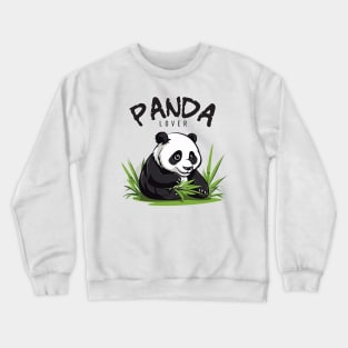 Funny Panda Crewneck Sweatshirt